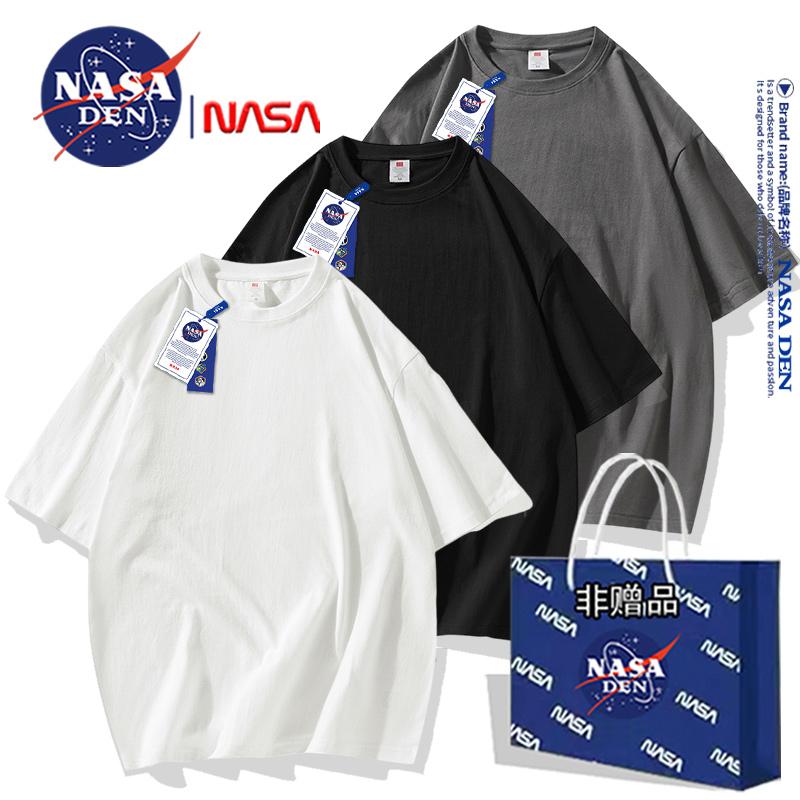 NASA联名纯棉短袖T恤男女