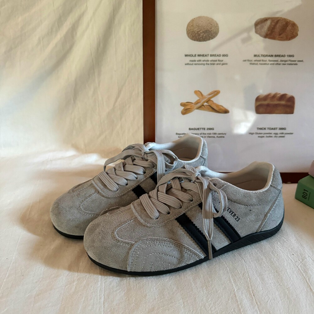 林先叁 经典复古德训鞋女平底休闲运动板鞋子弹头百搭阿甘鞋,女鞋,时尚休闲鞋,淘宝优惠券,粉丝福利购,淘宝优惠卷