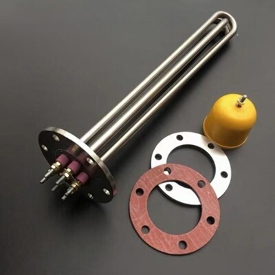 不锈钢法兰夹层锅导热油加热管