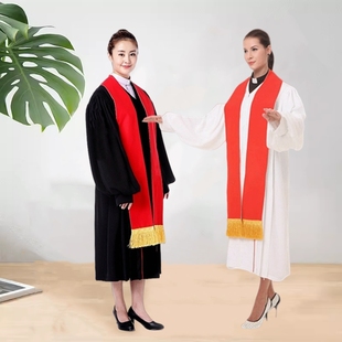 新款定制服装黑白款婚礼节目主持人礼服红白披肩套装