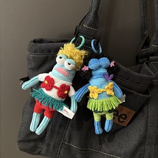 曲奇手作比奇堡居民娃衣躺平鱼酷酷鱼小丑鱼衣服创意搞怪可爱娃衣