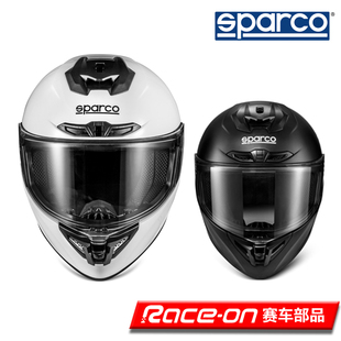 SPARCO 06认证 XPRO斯巴科卡丁赛车训练头盔可拆卸内胆ECE22
