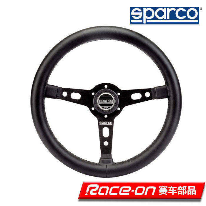 SPARCO TARGA 350 赛车方向盘 直径350皮革材质