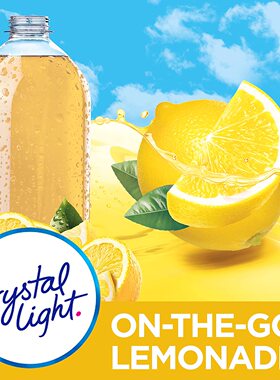 代购拍2件包邮果味Crystal Light 低卡维他命即溶饮料粉 天然柠檬