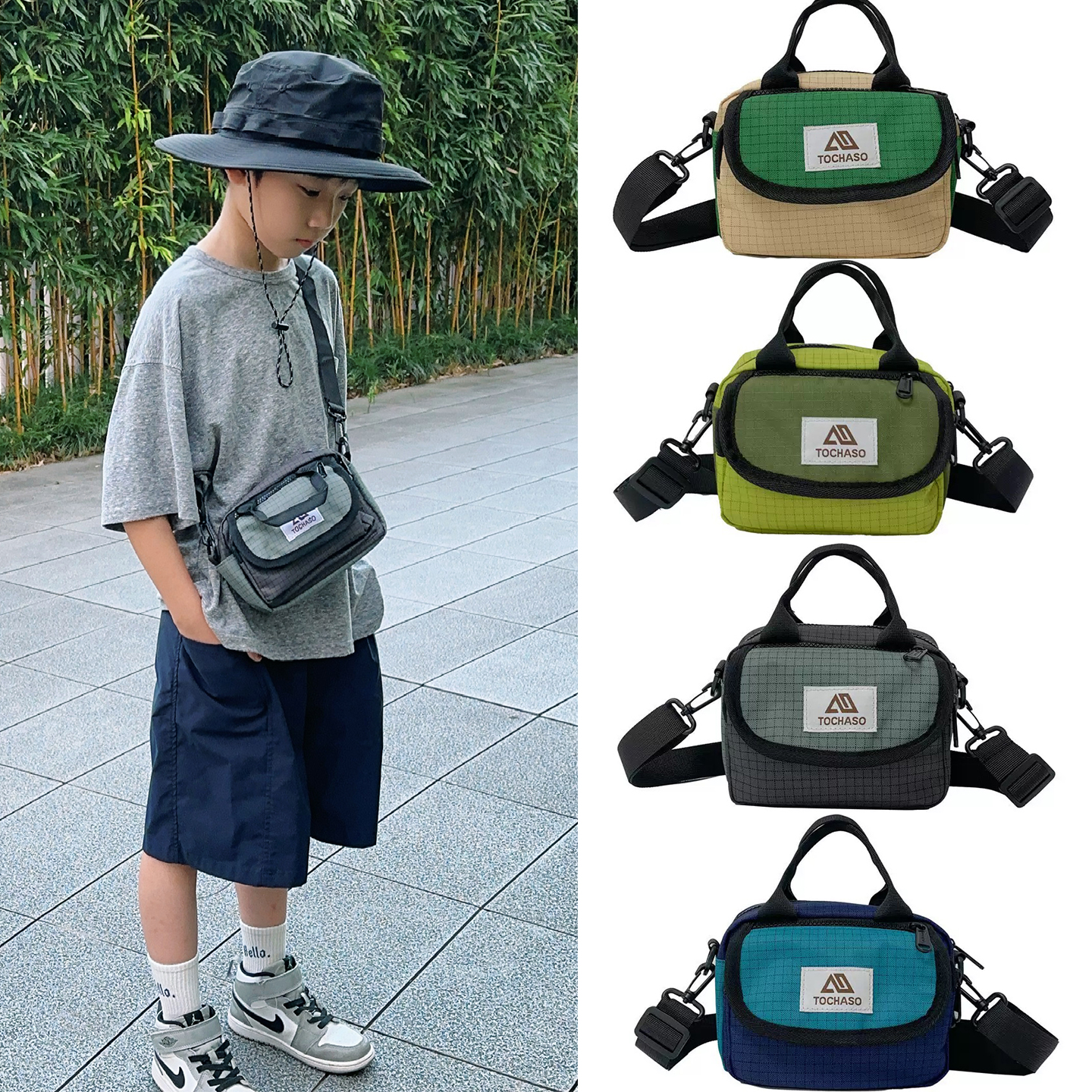 ONEDADA新款儿童挎包日系潮