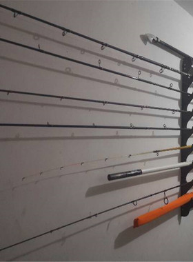 洞箫笛子摆放杆鱼竿收纳架好用龙泉剑托唐横刀架挂墙式竹制实木架