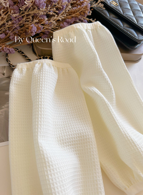 韩ins新款简约气质办公长款短款袖套西装毛衣套袖羽绒服防脏护袖