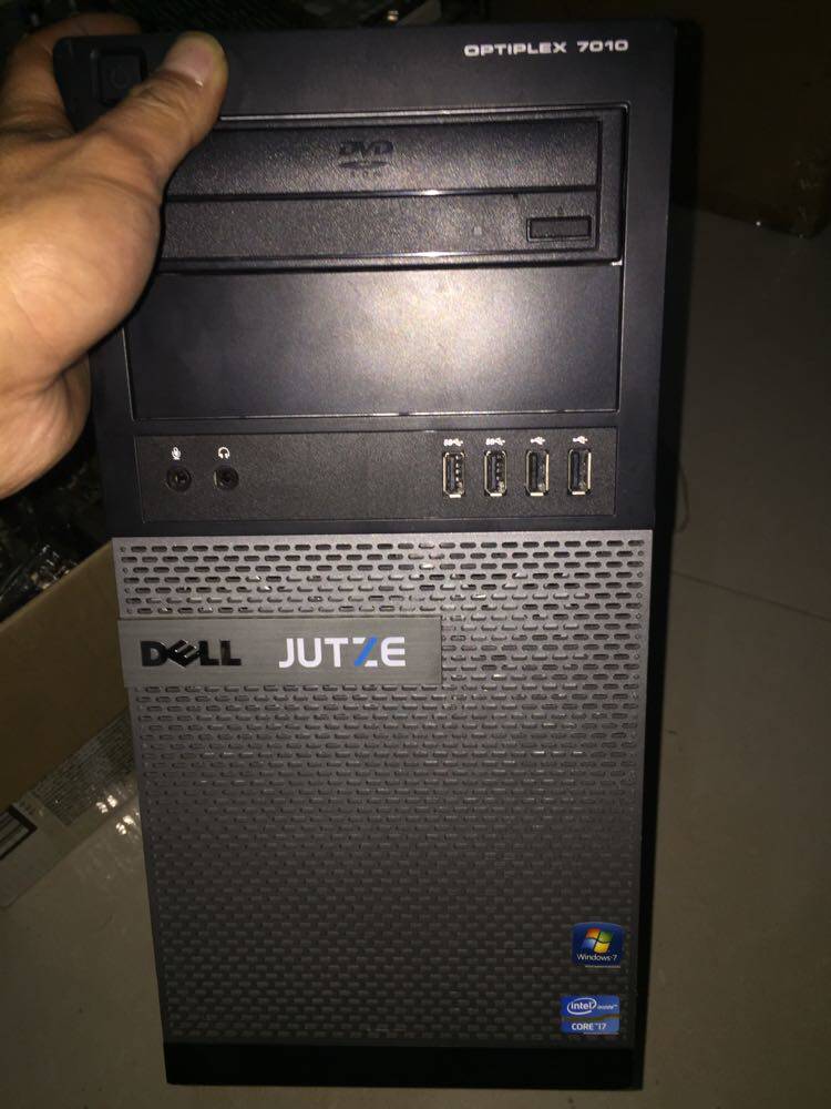 议价dell/戴尔optiplex 7010mt大机箱 1155针 3代高端游戏主机 准