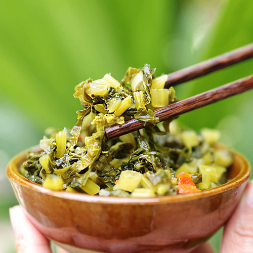 傣家自制水腌菜云南西双版纳特产