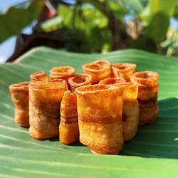 西双版纳香蕉干卷脆片水果干办公室休闲小零食云南特产包邮