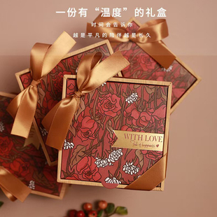 结婚回礼喜糖成品含糖仿木ins风创意伴手礼糖果礼盒装巧克力套装