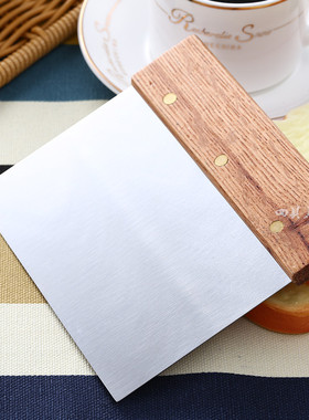 三能器具 烘焙工具 不锈钢切面刀刮刀 蛋糕刮板 奶油抹刀 SN4101