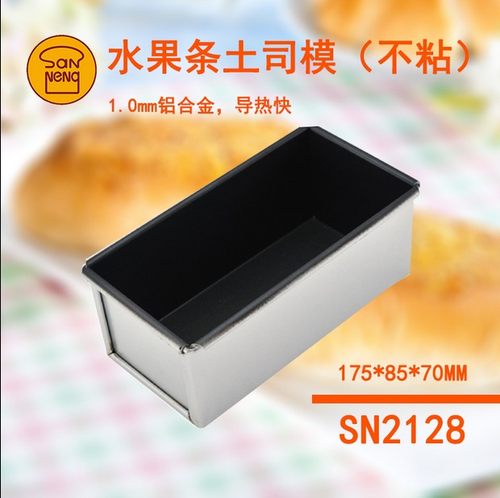三能水果条海绵乳酪不沾土司盒