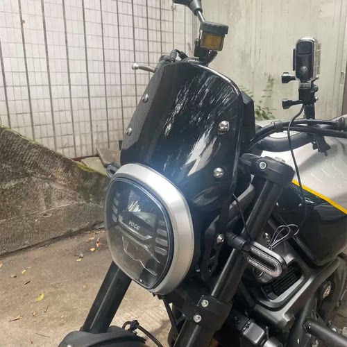 适用本田cb500SF SuperFour 改装挡风玻璃复古风挡摩托车改装配件