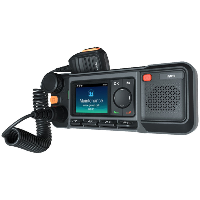 海能达车载台MNC360公网电台对讲机标配支架手咪电源线天线hytera