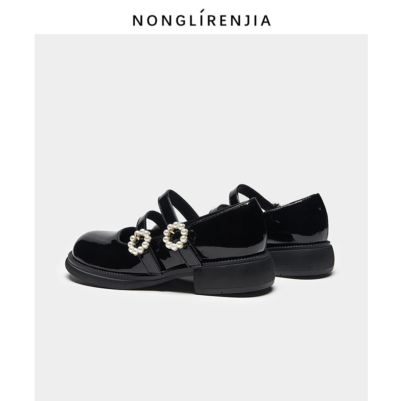 弄里人佳大码女鞋41新款玛丽