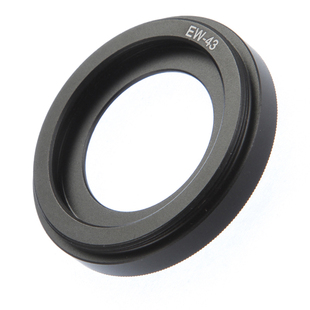 EW-43遮光罩 适用22mm f2 STM 佳能M3微单EF-M 22mm定焦镜