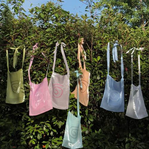 FYOGS｜螺旋图腾丝绸绑带包