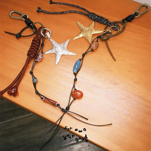 FYOGS原创个性星星手作编绳包挂