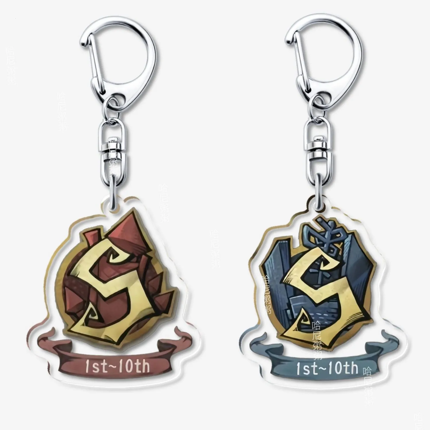 第五人格挂件s牌钥匙扣求生监管亚克力挂件 小饰品书包小挂件