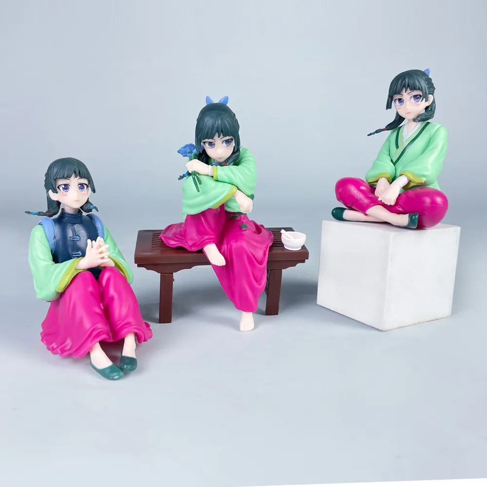 新药屋的呢喃坐姿猫猫国风动漫美二次元模型摆件跨境