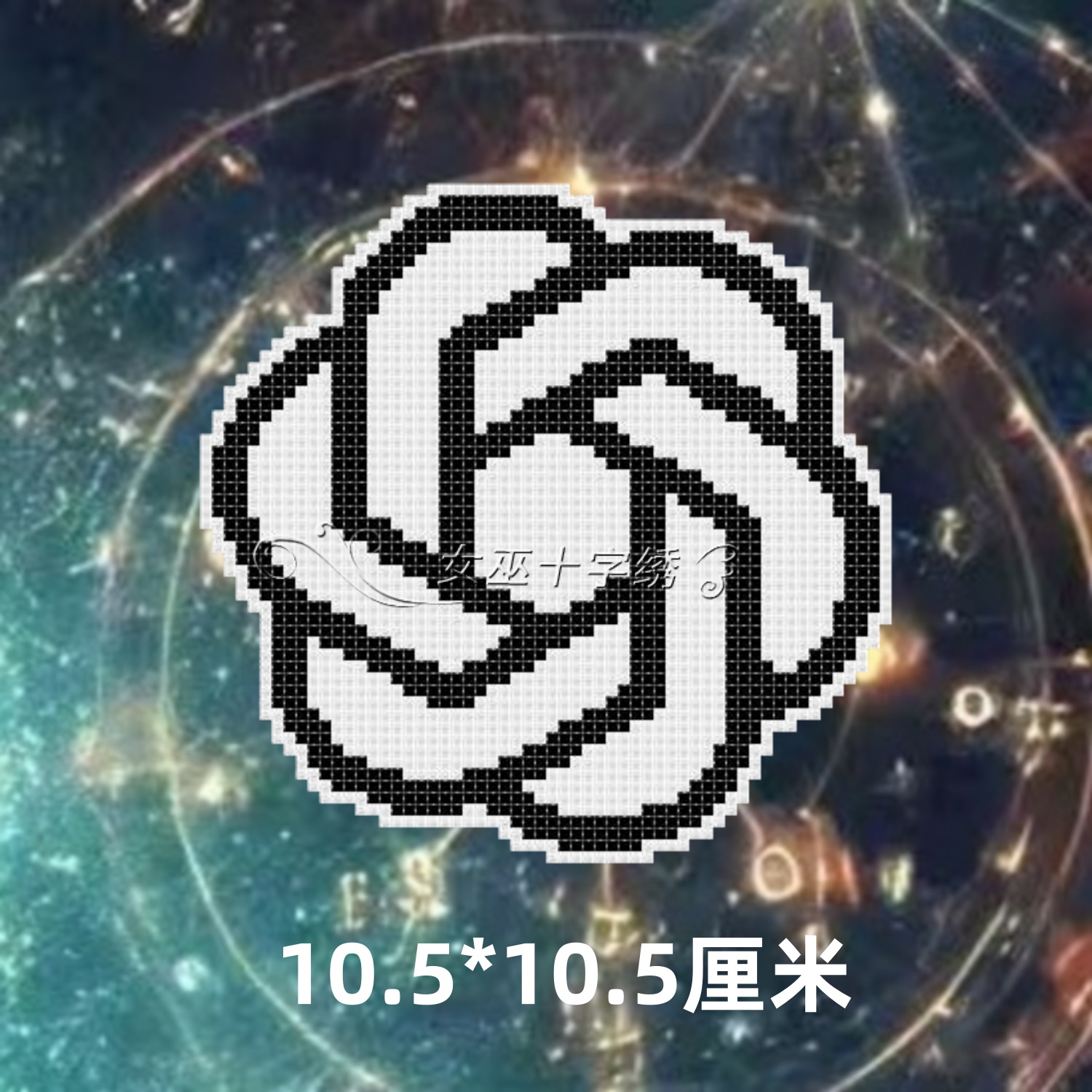 十字绣冰箱贴AI卡通图标chatGPT