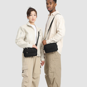 OZUKO男士 手拿包潮牌多功能便携小挎包男轻便通勤出行随身收纳包