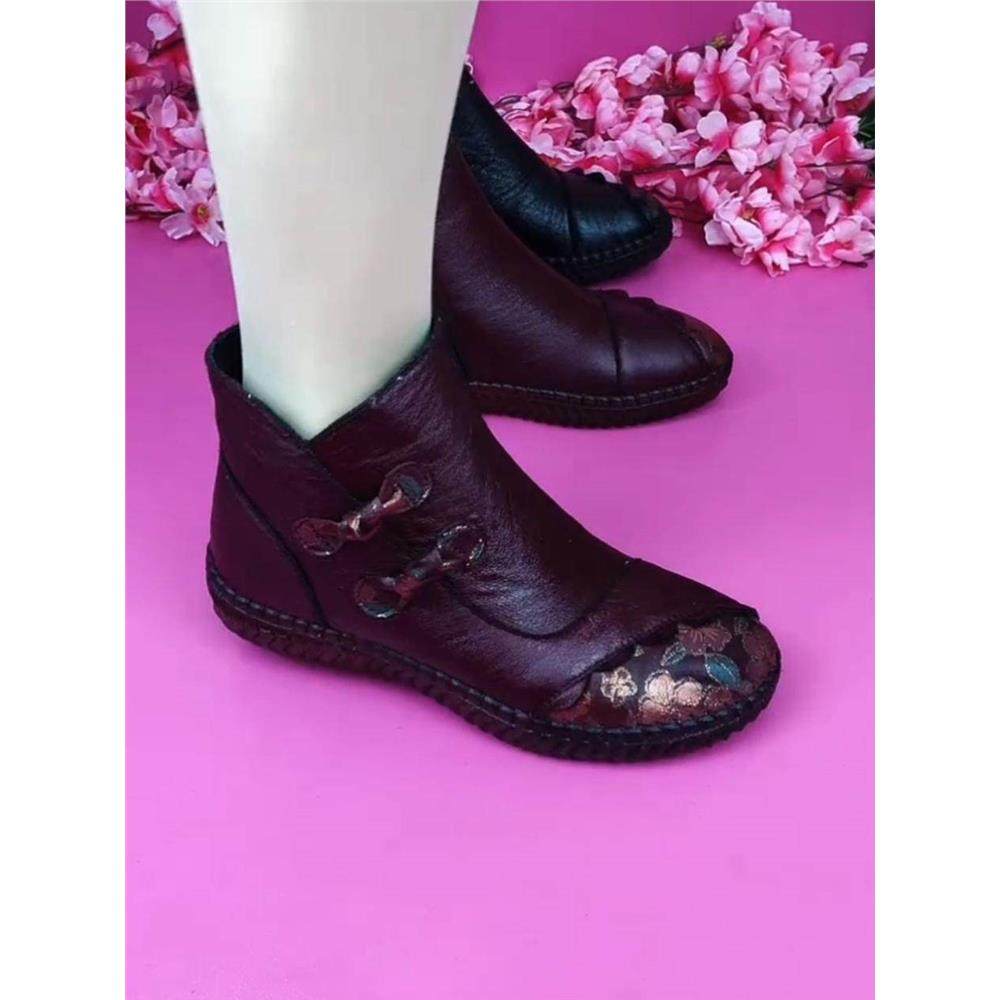 冬季北京加绒加厚保暖妈妈鞋平底防滑中老年奶奶棉靴女软底高帮鞋