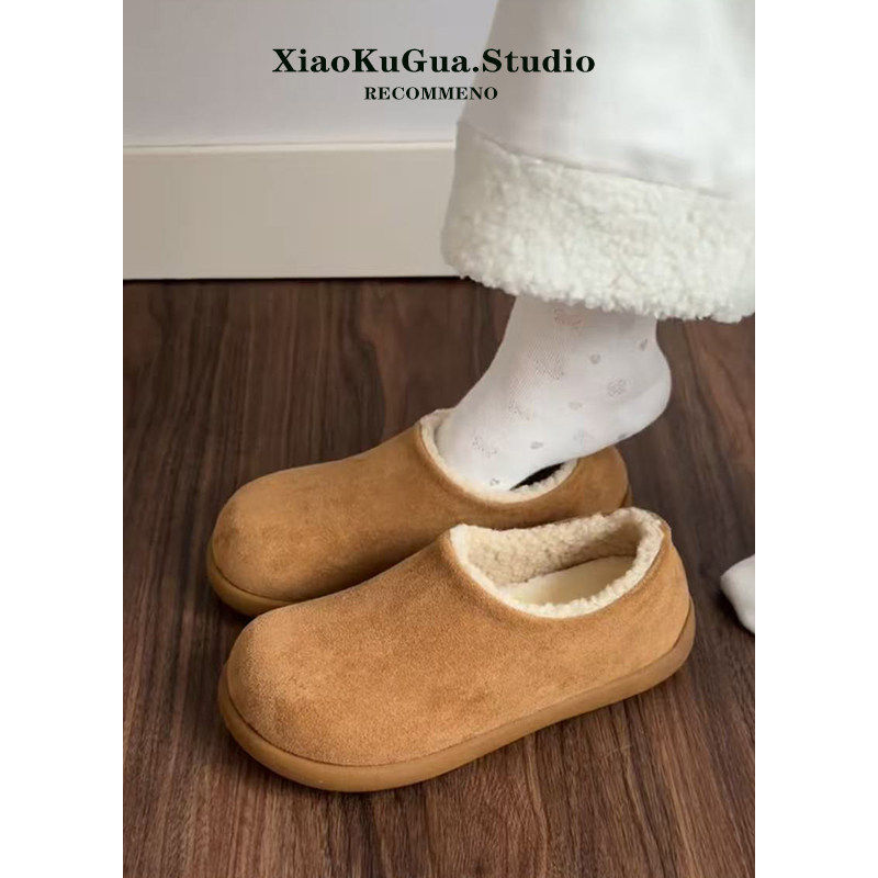 平底小土豆加绒勃肯鞋女2025新款冬季雪地靴保暖雪地棉鞋豆豆鞋子,女鞋,时尚雪地靴,淘宝优惠券,粉丝福利购,淘宝优惠卷