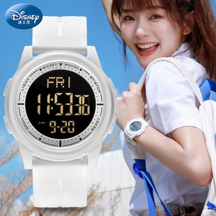 迪士尼电子手表女款 儿童女孩中学生 学生高颜值初中高中生2025新款