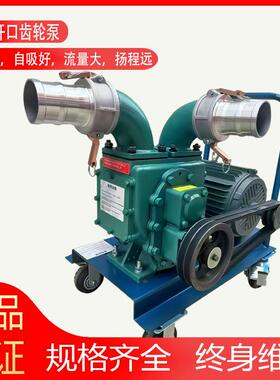 强力吸粪泵自吸YHCB齿轮泵吸污泵养殖场化粪池无堵塞抽水泵泥浆泵