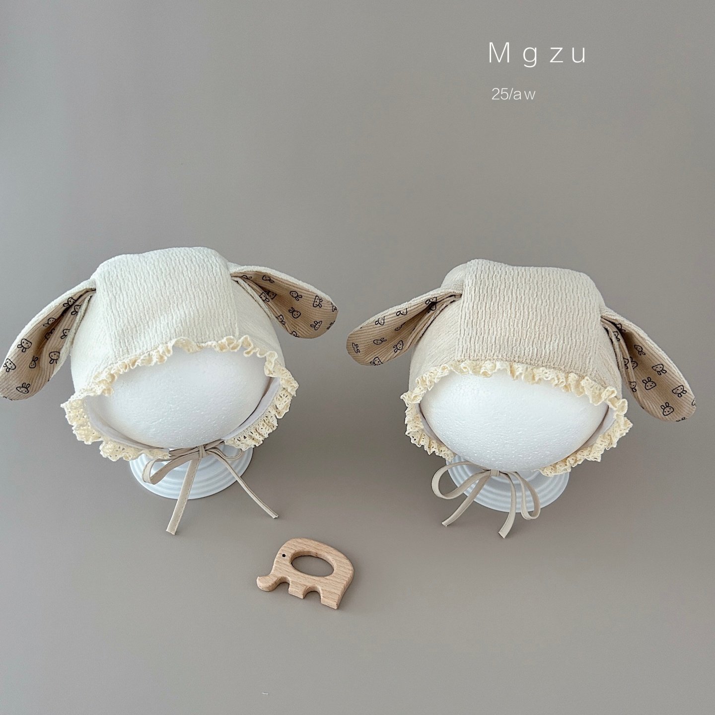 婴儿帽子春秋可爱花边兔耳朵包头帽小月龄男女宝宝保暖防风套头帽,童装/婴儿装/亲子装,帽子,淘宝优惠券,粉丝福利购,淘宝优惠卷