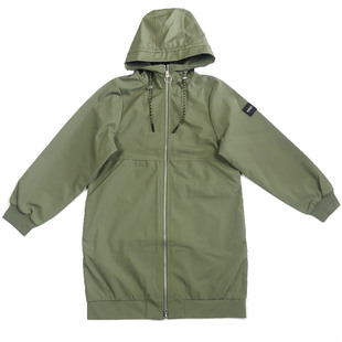 春秋艾高AIGLE连帽外套女BALAFRANC防泼水防风户外休闲衣J7903