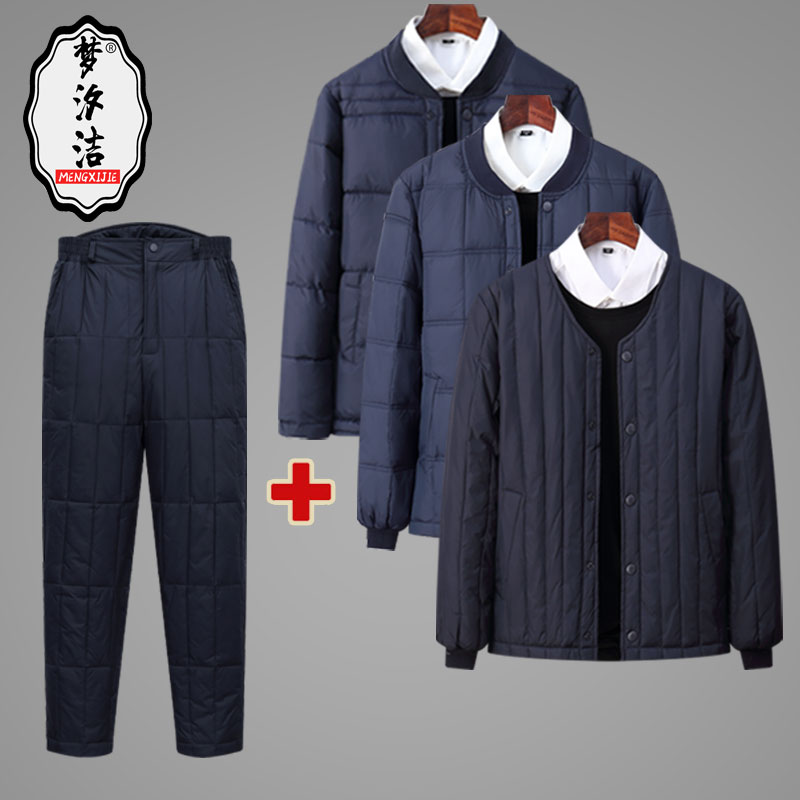 中老年羽绒内胆五层工艺防止钻绒