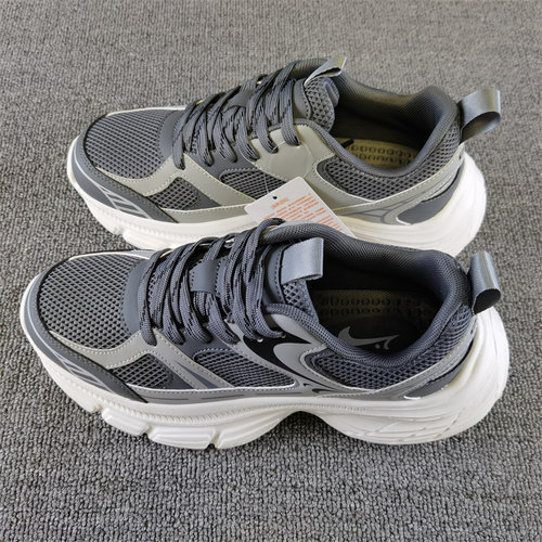 贵人鸟男鞋春季新款男士低帮网面透气厚底运动休闲跑步鞋子老爹鞋