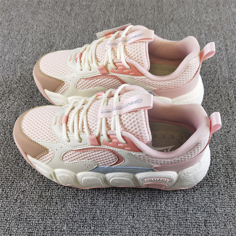 贵人鸟女鞋2025冬季新款低帮透气耐磨减震运动休闲跑步鞋老爹鞋