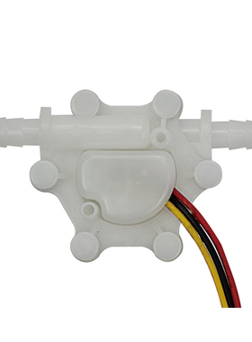 5-24V水流量传感器USN-HS06PA霍尔器7mm管流量计量咖啡纯水无人机