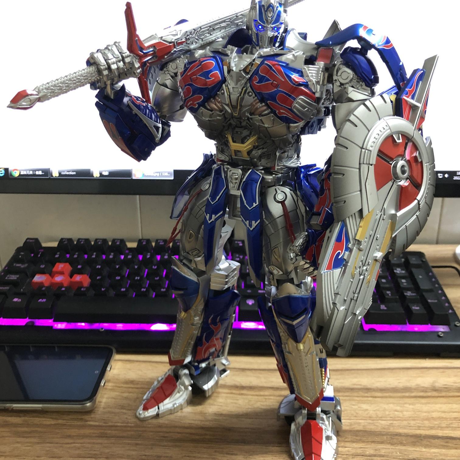 合金版黑曼巴UT骑士柱变形玩具
