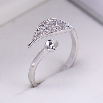 保色珍珠戒指冷淡风个性