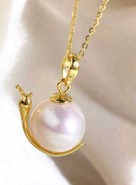 小众甜美设计吊坠空托S925纯银