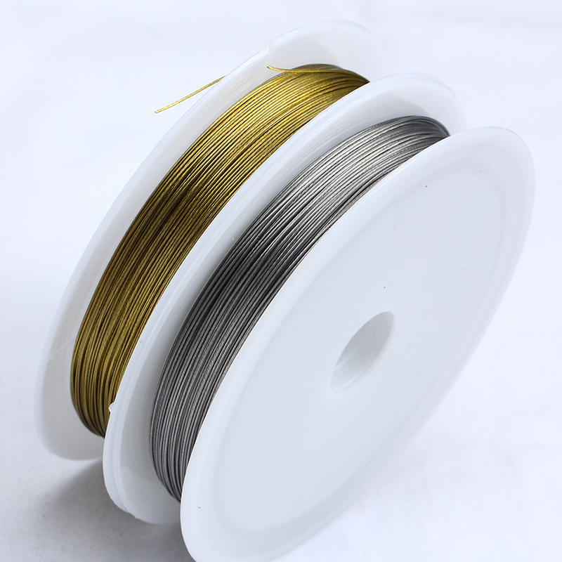 DIY穿珍珠工具钢丝线铜丝线