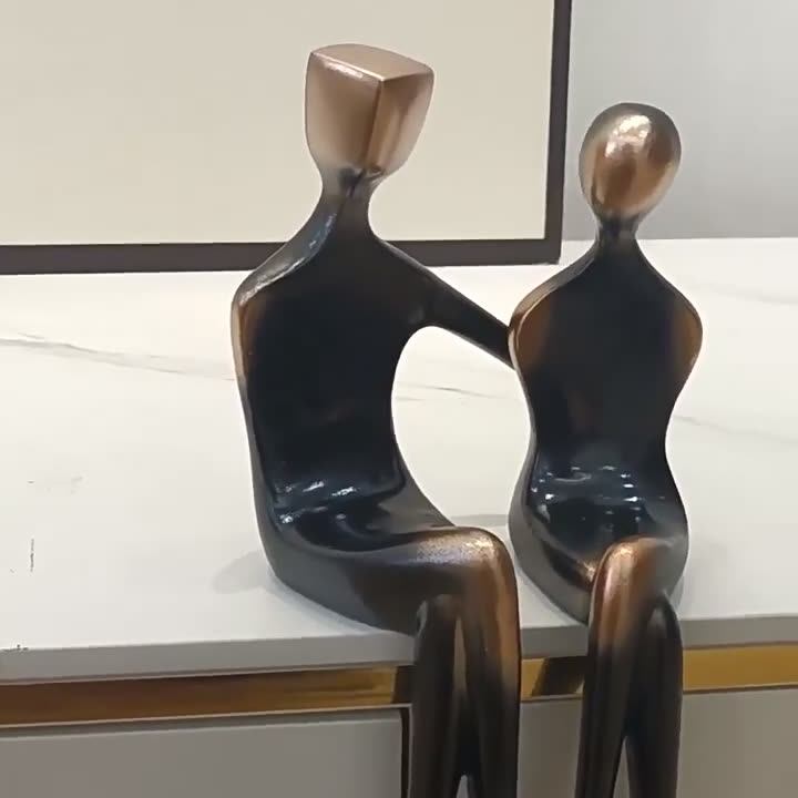 北欧风ins创意情侣摆件