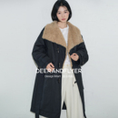 大翻毛领绗棉保暖棉服7072 长短两款 7077 深海泰迪 鹿与飞鸟