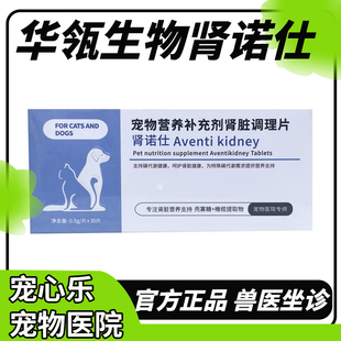 肾诺仕宠物猫咪狗狗用急慢性肾衰竭尿毒症肾透肾康肾炎保肾护肾片
