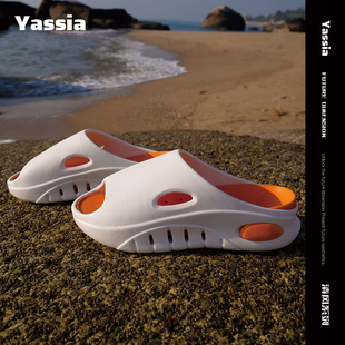 亚束清风踩屎感运动拖鞋可湿水男款户外运动高端防滑耐磨凉拖夏季