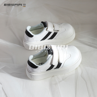 2026春夏新款厚底增高小白鞋爆款鞋子女鞋魔术贴休闲舒适百搭ins