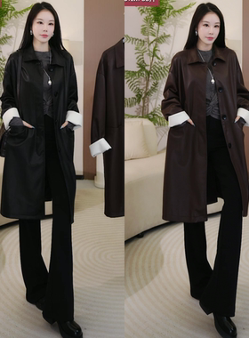 【R.OW同源丨26早春新款丨柜上3.2w】年后恢复2280 皮衣JKM1853