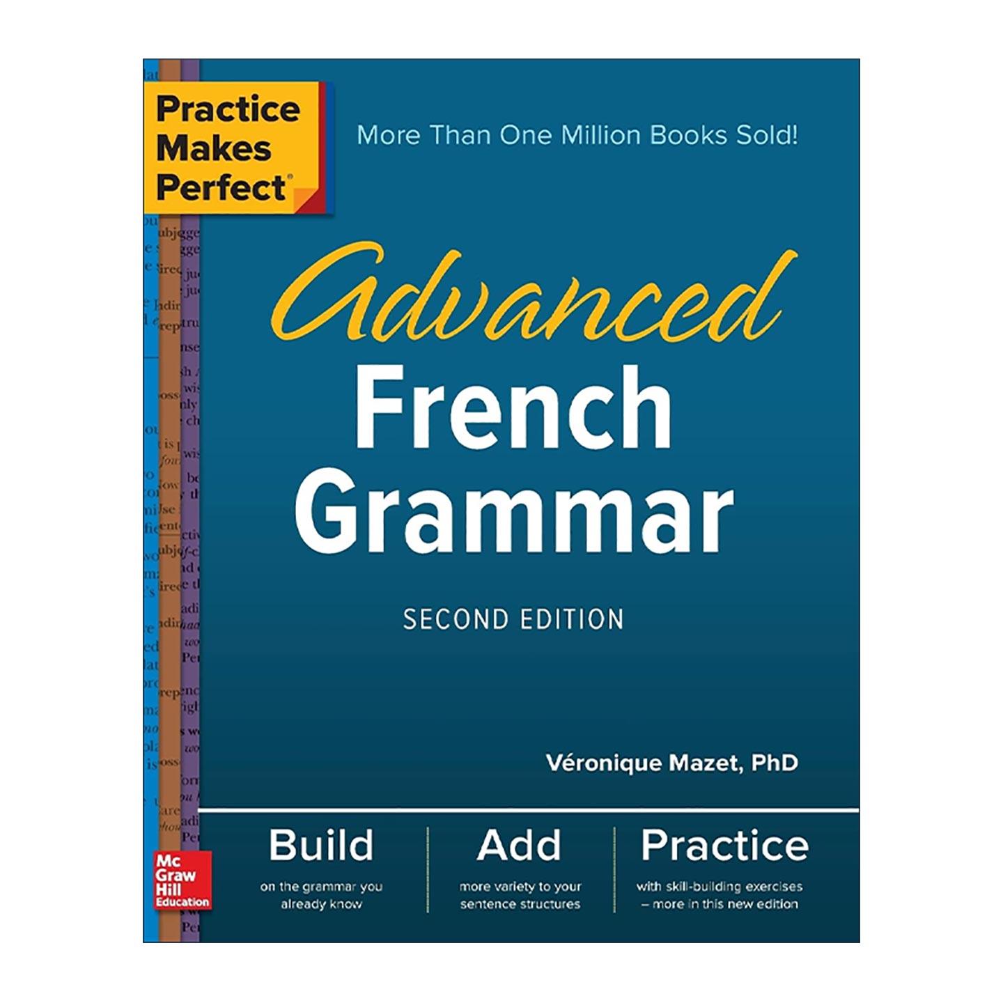 原版 Practice Makes Perfect Advanced French Grammar 孰能生巧 高级法语语法 第2版 进口原版书籍