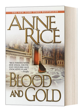 The Vampire Chronicles 8 Blood and Gold 吸血鬼编年史8 血与金 英文原版奇幻小说 进口英语书籍