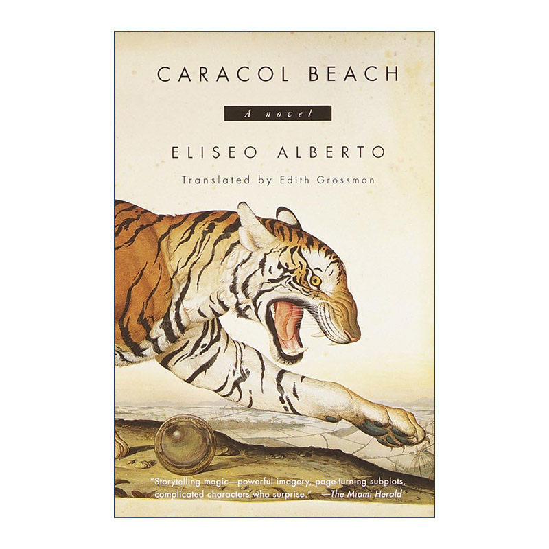 英文原版 Caracol Beach Vintage International 蜗牛海滩 一只孟加拉虎 Eliseo Alberto 英文版 进口英语原版书籍 - 实物图
